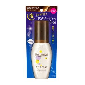 花王 エッセンシャル ナイトケアミルク ブーケの香り 100ml zone 濡れ髪 もて髪 おしゃれ...