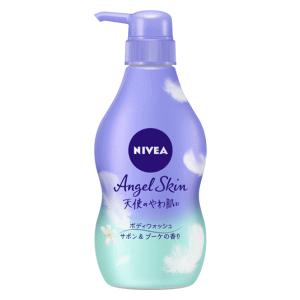 花王 ニベア エンジェルスキン ボディウォッシュ サボン&amp;ブーケの香り 480ml