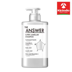 花王 THE ANSWER スーパーラメラシャンプー ポンプ 本体 400mL×1個 ジアンサー ジ・アンサー