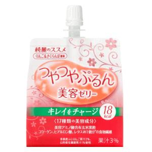 ポイント15倍 【6個セット】資生堂 綺麗のススメ つやつやぷるんゼリー りんご&さくらんぼ風味 150g ×６個｜kirindo