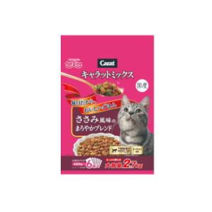 ペットライン キャラットミックス ささみ風味のまろやかブレンド 2.7kg(450g×6)｜kirindo