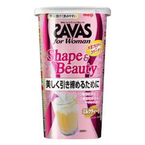 ザバス 明治 フォーウーマン シェイプ&ビューティ ミルクティー ザバス 明治 フォーウーマン シェイプ&ビューティ ミルクティー