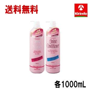 送料無料 本体ペアセット【サロン専売品】ダイムヘルス ティアーズ プロフェッショナルアミノ シャンプー&amp;コンディショナー 2点セット 各1000ml