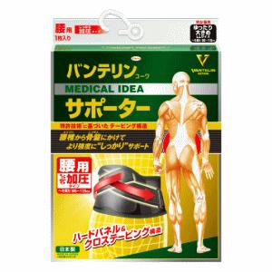 送料無料 興和 バンテリンコーワサポーター 腰用 しっかり加圧タイプ 大きめ(胴囲：80cm〜100...
