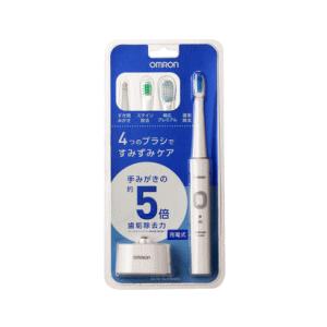 オムロン 音波式電動歯ブラシ充電式 替え歯ブラシ付き｜kirindo