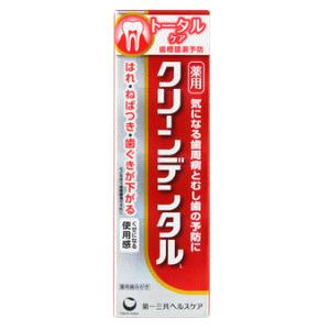 第一三共ヘルスケア クリーンデンタルL トータルケア 50g 【医薬部外品】｜kirindo