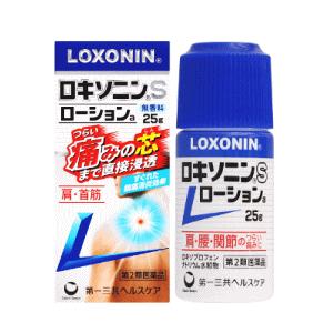 【第2類医薬品】第一三共ヘルスケア ロキソニンS ローションa 無香料 25g 首・肩の痛み 広範囲...