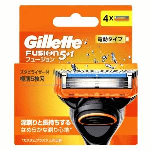 ジレット フュージョン5プラス1 替刃 4P 4987176032652 : クスリの