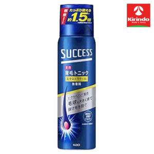 花王 サクセス 薬用 育毛 トニック エクストラクール 無香性 大容量 280g×1本 【医薬部外品】無香料 頭皮ケア 血行促進 抜け毛予防 無香料