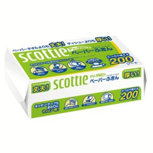 日本製紙クレシア スコッティ ペーパーふきんサッ...の商品画像