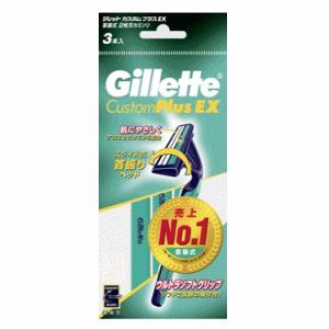 P&amp;G ジレット カスタムプラスEX 首振式 3本入