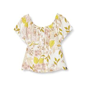 [ヴォルコム] ガールズ 半袖 ブラウス (セットアップ対象品) [R0412200/HAPPY CLOUDS SS] かわいい MLT_マルの商品画像