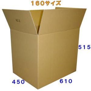 桐パック 法人限定 ダンボール箱170サイズ(段ボール箱)10枚 (外寸：750