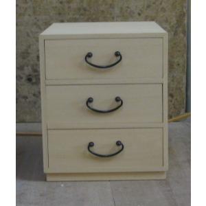 掛け軸収納庫桐たんす桐軸入れ掛軸ケース総桐掛け軸収納庫・8本用製造