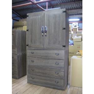 総桐三味線箪笥・時代仕上げ 三味線ケース 製造直売 商品番号1987Y