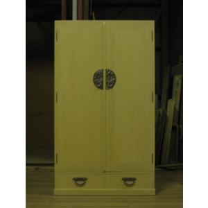 総桐三味線箪笥・時代仕上げ 三味線ケース 製造直売 商品番号1987Y