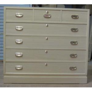 総桐三味線箪笥・時代仕上げ 三味線ケース 製造直売 商品番号1987Y