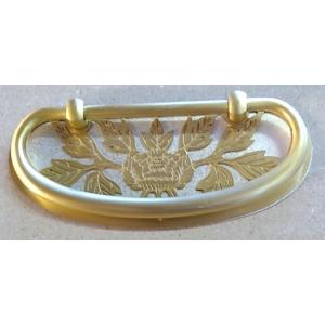 箪笥金具たんす前飾りDIY建具唐草扉前飾り 商品番号k-63350 : 桐箪笥