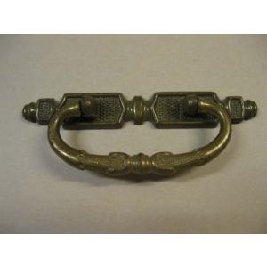 和たんす　取っ手　つまみ　金具　ＤＩＹ　エリモかん・足幅62mm・新古品　商品番号ｋ-TY16