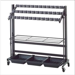 テラモト　ロック式傘立　カードロック傘立2（折りたたみ式）　36本収納　UB-270-136-0