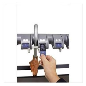 テラモト ロック式傘立 カードロック傘立2(折...の詳細画像2