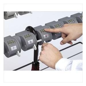 テラモト ロック式傘立 キーレス傘立トレス(折...の詳細画像1