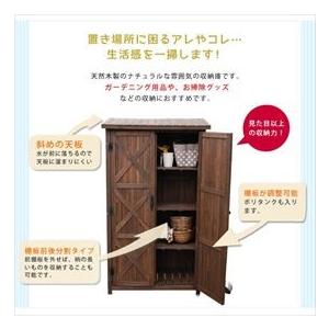 Sスタイル 木製収納庫 WSOC-1600DB...の詳細画像1