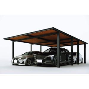 【商品のみ】カーポート 4台用 YKKAP YK...の商品画像