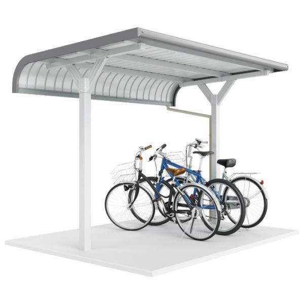 配送は東海・関東地方限定 イナバ物置 自転車置場 BTタイプ 中央柱 R屋根 BT-28 7台収納