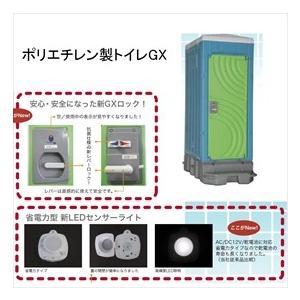 日野興業 ポリエチレン製トイレ 大小兼用 非水...の詳細画像3