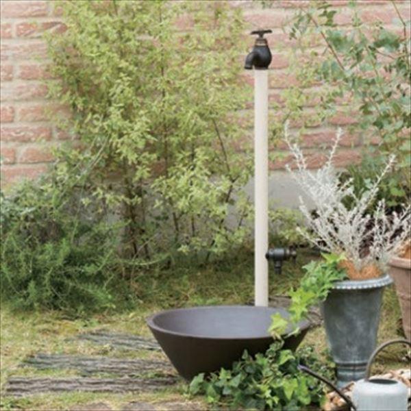 オンリーワン エポカW 水栓柱 TK3-SEWV （専用蛇口・補助蛇口付属）+水鉢セット(TK3-E...