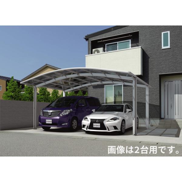 【商品のみ】 三協アルミ カムフィエースワイド 4台用 奥行2連結タイプ (50・50) 36 H2...