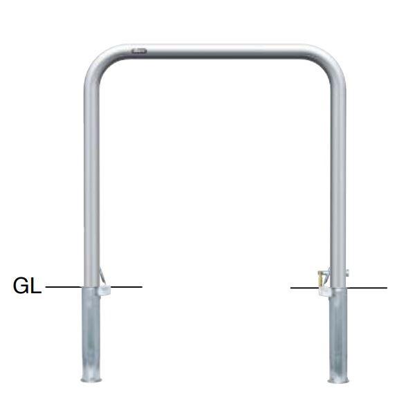 サンポール アーチ ステンレス製（H650） AA-42SK7-650