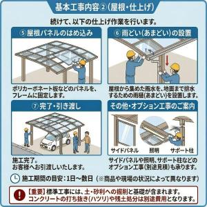 【全国工事対応可能】YKKAPプレーンルーフ ...の詳細画像5