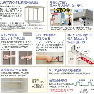 タクボ物置 Mr.ストックマン ダンディ NY...の詳細画像3