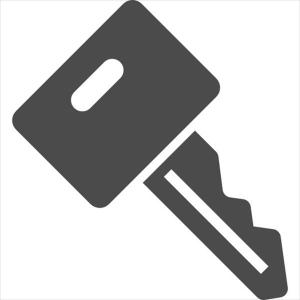DAIKEN DM-K型　
物置き　解体済み ダイケン 物置 オプション スペアキー DM-K型専用 『3ケタの鍵番号を