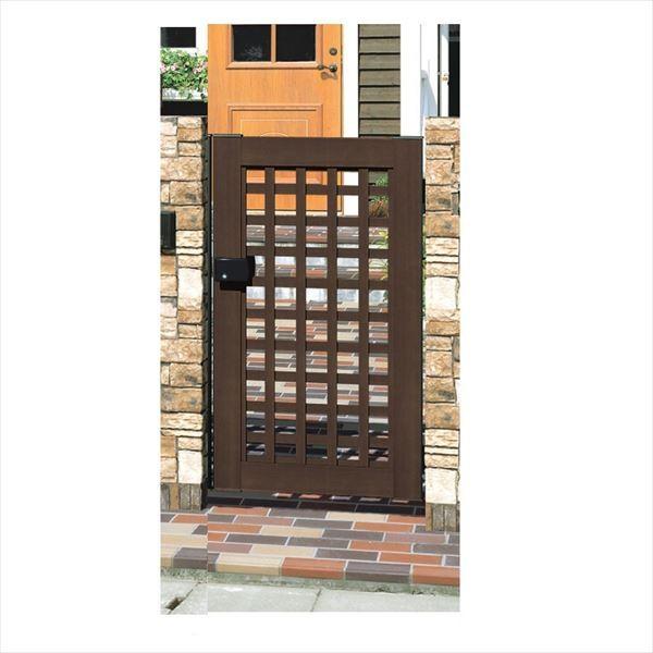 三協アルミ 門扉 プラウディ B型 片開きセット 門柱タイプ『クローザ仕様』 0812