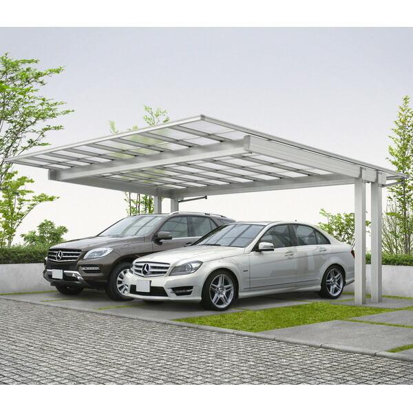 【キャンペーン対象/商品のみ】カーポート 2台用 YKKAP YKK エフルージュ FIRST EX...