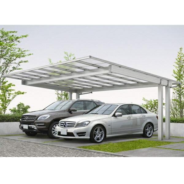 【キャンペーン対象/商品のみ】カーポート 2台用 YKKAP YKK エフルージュ FIRST EX...