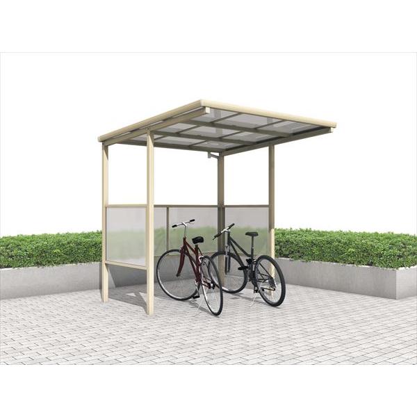 三協アルミ ベルフラット パネル1段 コ型(パネル3面) 中央柱タイプ ポリカーボネート板 間口22...