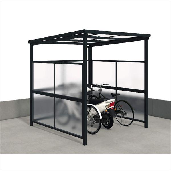 三協アルミ スマイリン２ 端部柱タイプ 1421 ポリカーボネート板 H20 耐積雪量20cm 三面...