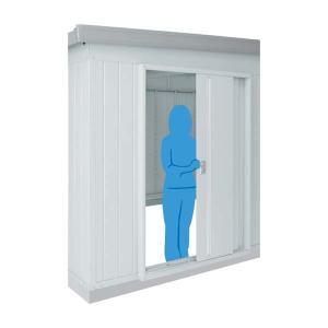 イナバ物置 バイク保管庫 オプション 内施錠付引戸 SFG-3S