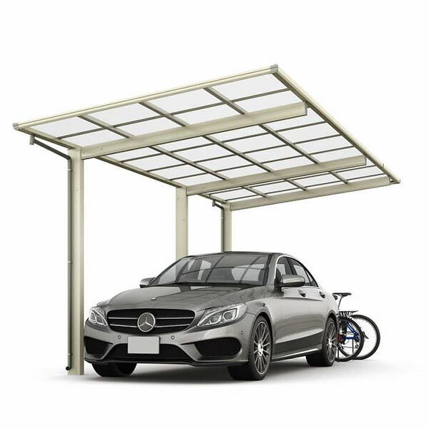 【キャンペーン対象/商品のみ】カーポート 1台用 YKKAP YKK エフルージュ FIRST Z ...