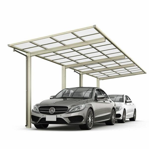 【キャンペーン対象/商品のみ】カーポート 2台用 YKKAP YKK エフルージュ FIRST Z ...