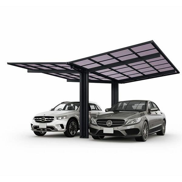 【キャンペーン対象/商品のみ】カーポート 2台用 YKKAP YKK エフルージュ FIRST Z ...