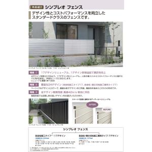 フェンス 目隠し YKK シンプレオフェンスY...の詳細画像3