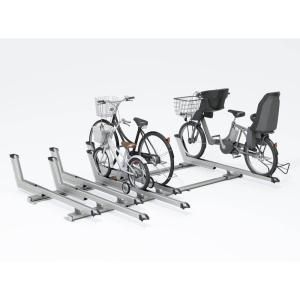 DAIKEN ダイケン 自転車スタンド 6台用 業務用・集合住宅向け 頑丈 ダイケン サイクルスタンド KS-AL6 『収容台数 6台用』 : エクステリア