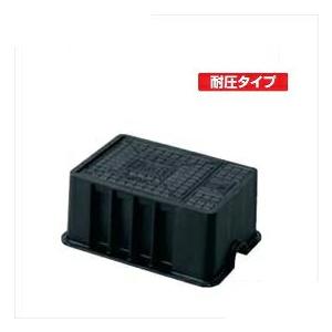 城東テクノ 散水栓ボックス 耐圧タイプ JS-4 5コ入 『外構DIY部品』 ブラック(JC)