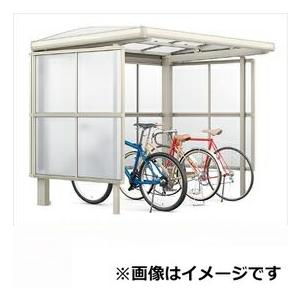 リクシル サイクルポート フーゴAプラス パーク 22-21型 パネル高さ H：1800 ポリカ板 ...