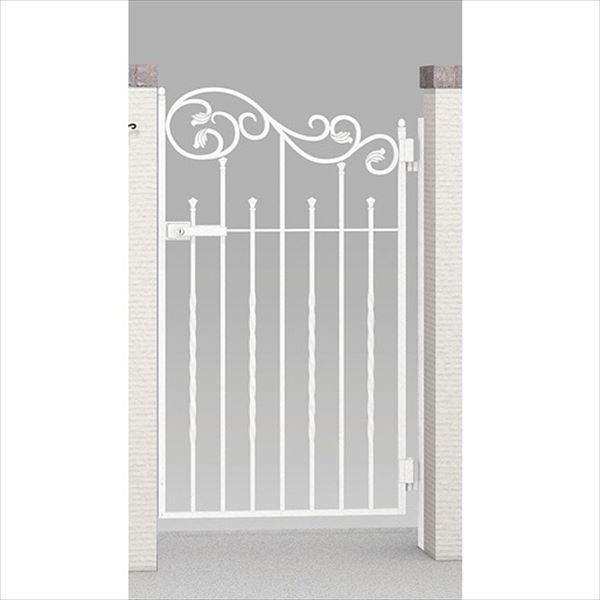 リクシル ラフィーネ門扉1型 柱使用 08-10 片開き